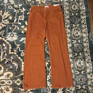 {LOFT} High-Rise Wide Leg Denim Pants